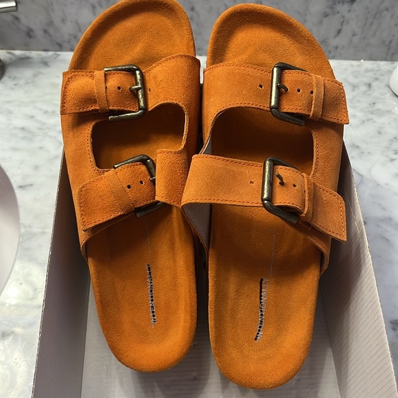 Free People x Intentionally Rule Breaker Flatform Sandals Size 9.5 NIB - Picture 11 of 12